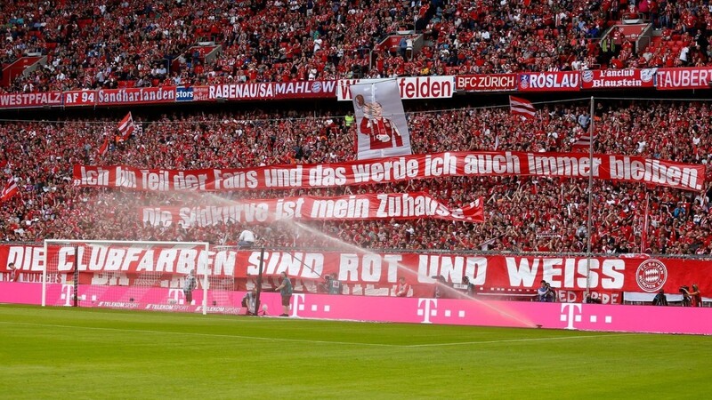 Auch während des Bundesliga-Spiels der Bayern gegen Bayer Leverkusen wurde auf die Initiative aufmerksam gemacht.