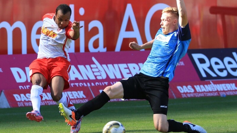 Jann George erzielte das zischenzeitliche 2:0 für den SSV Jahn Regensburg.