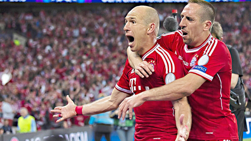 Die Krönung von Robbéry in Wembley: Robben (l.) erzielt das Siegtor im Champions-League-Finale gegen Dortmund.