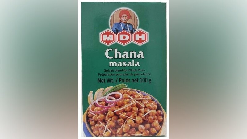 "MDH CHANA MASALA, 100 g (indische Gewürzmischung)" mit dem Mindesthaltbarkeitsdatum 30.01.2019 und der LOT Nr. 81 wird zurückgerufen.