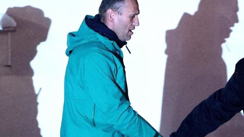 Kremlkritiker Alexej Nawalny wurde nach seiner Rückkehr nach Russland umgehend festgenommen.
