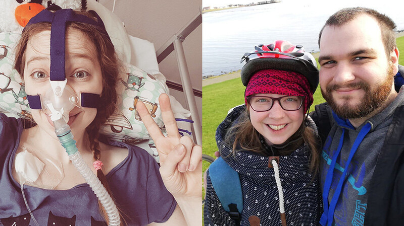 Vor gut einem halben Jahr musste die 24-jährige Sarah Schott noch regelmäßig beatmet werden. Nur wenige Monate nach der Lungentransplantation einen Ausflug auf die Insel Norderney machen - ganz ohne Rollstuhl und Sauerstoffgerät.