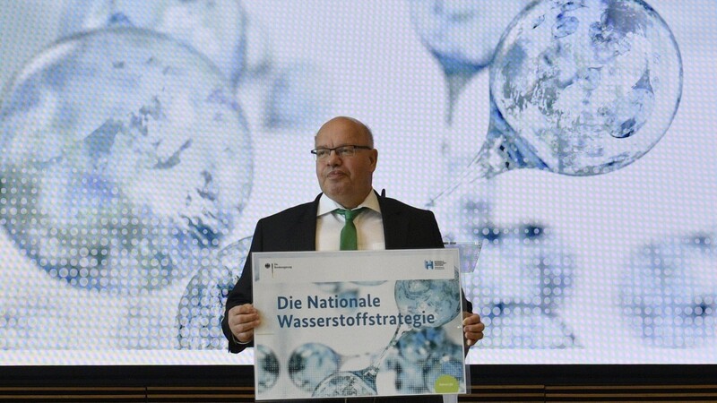 Bundeswirtschaftsminister Peter Altmaier (CDU) präsentierte die Wasserstoffstrategie.
