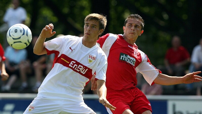 Mersad Selimbegovic (rechts) war bereits als Spieler für den SSV Jahn aktiv.