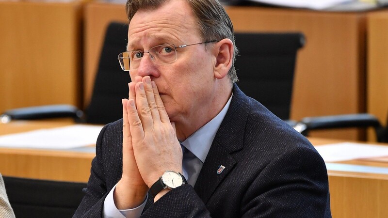 Thüringens Ministerpräsident Bodo Ramelow stellt sich zur Wiederwahl.