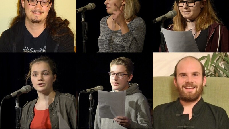 Die Kandidaten für den Poetry Slam Freischnauze 2017.