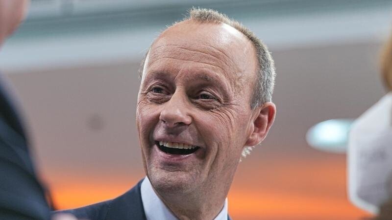 Hat gut lachen: Friedrich Merz wird neuen Parteivorsitzender der Christdemokraten.