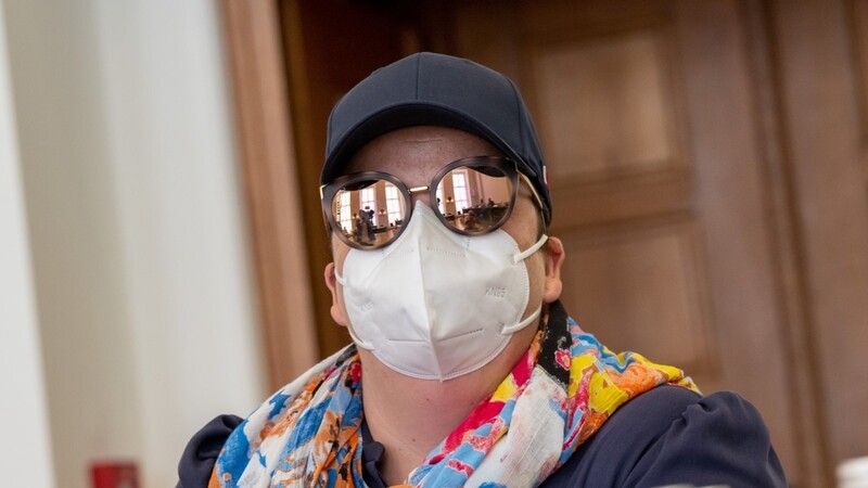 Tandler bei der Sitzung des Masken-Untersuchungsausschusses im vergangenen Juli im Bayerischen Landtag.