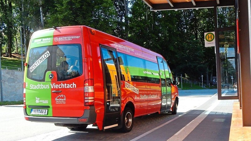 Der Viechtacher Stadtbus ist kostenlos. Auch mit ihm ist unsere Reporterin Eleonore Ladebeck gefahren.