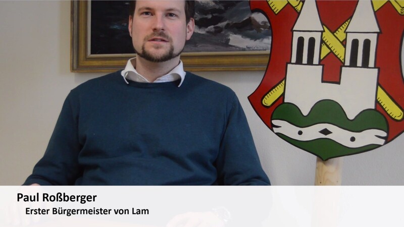 Der Lamer Bürgermeister Paul Roßberger im Videointerview.