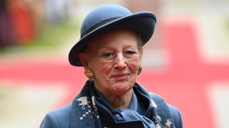 Königin Margrethe II. von Dänemark kommt zur Residenz München.