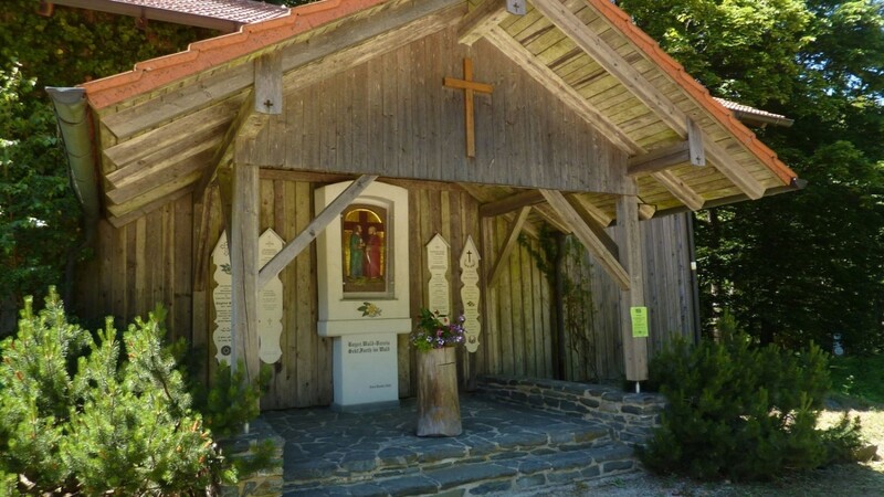 Die Kapelle bei der Forstdiensthütte.