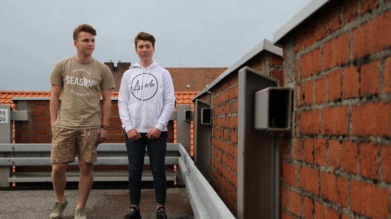 Oskar Franke (links) und Julian Jentschok orientieren sich mit ihrem Label "Avice" an Trends.