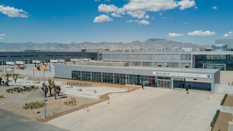 So sieht das neue BMW-Werk in Mexiko aus - es steht unweit der Stadt San Luis Potosi.