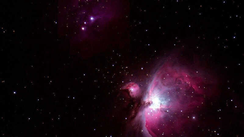 Dieses tolle Bild vom Orion-Nebel hat und unser Leser Franz Fuchs im Januar 2018 aus der Sternwarte Sonnberg-Roßberg mitgebracht. (Archivbild)