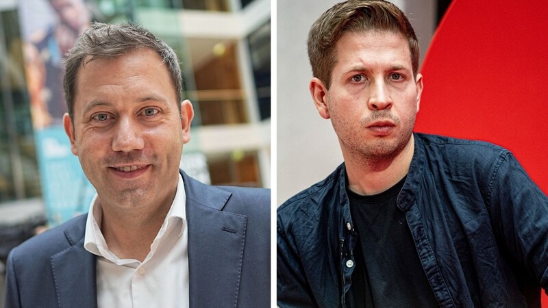 Die SPD-Spitze soll verjüngt werden: Lars Klingbeil (links) könnte der nächste Parteichef werden, Kevin Kühnert ist als Generalsekretär im Gespräch.