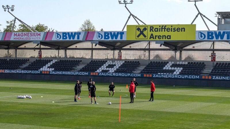 Ganz leer werden die Ränge im Linzer Stadion nicht sein, wenn der SSV Jahn Regensburg am Samstag gegen den LASK testet.