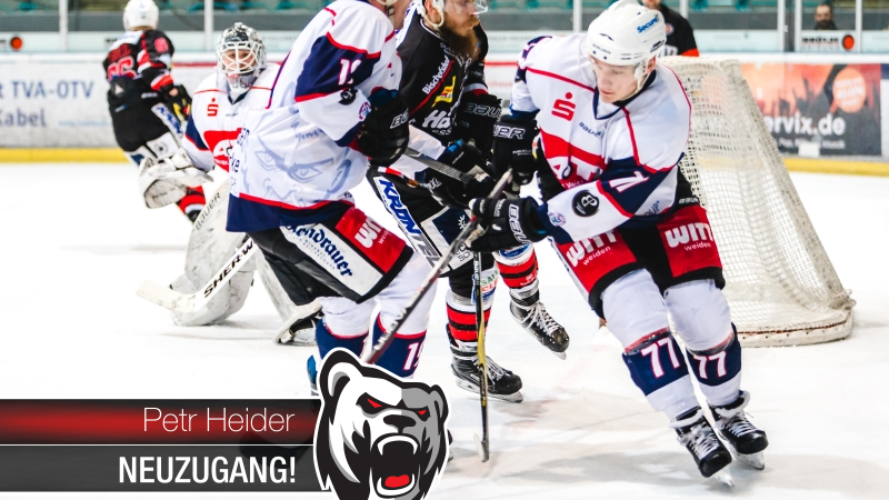 Petr Heider verstärkt die Eisbären Regensburg zur nächsten Saison.