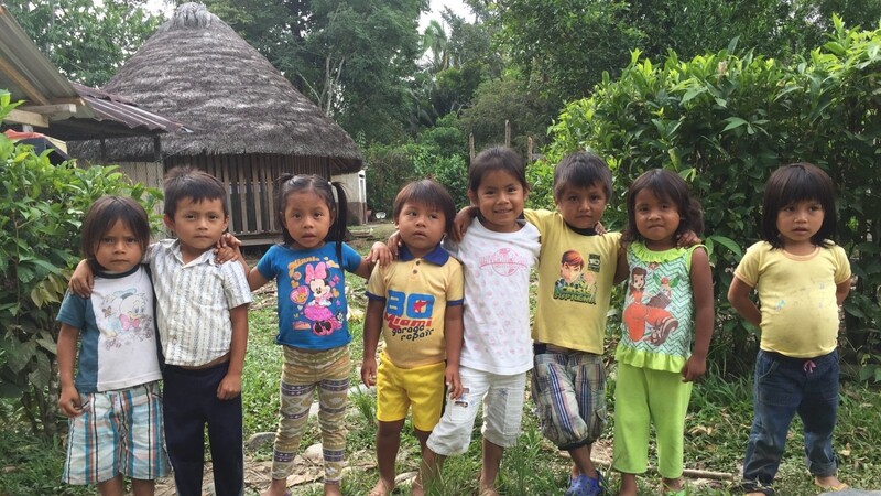 Kinder in Ecuador
