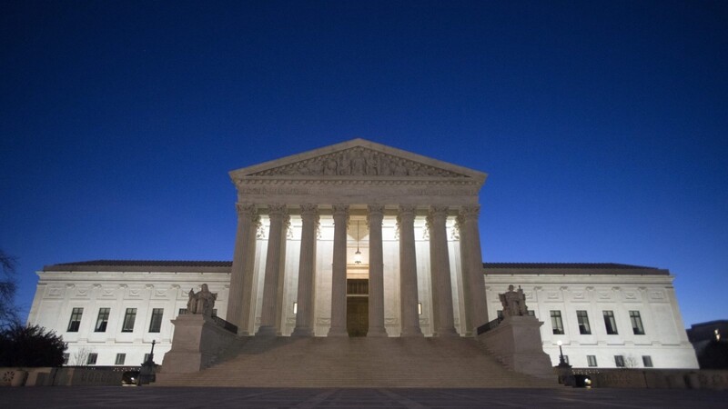 Der Supreme Court in Washington, USA.