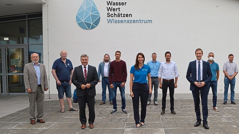 Die Akteure der Initiative "Wasserschutzbrot Niederbayern".