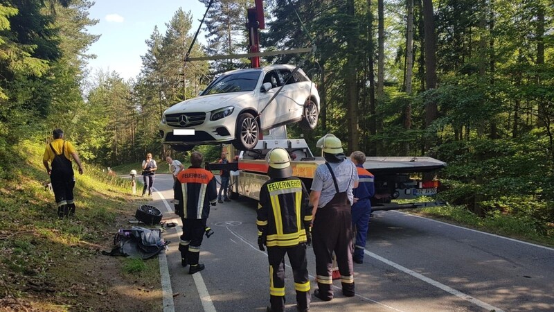 Unfall zwischen Bärndorf und Blaibach