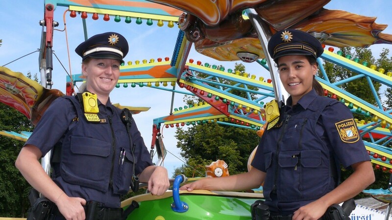 Die Landshuter Polizisten werden auch auf der Herbstdult mit sogenannten BodyCams ausgestattet sein.