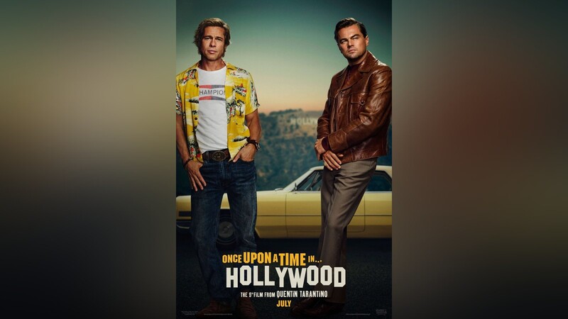 Das Filmplakat zu "Once Upon A Time in Hollywood".