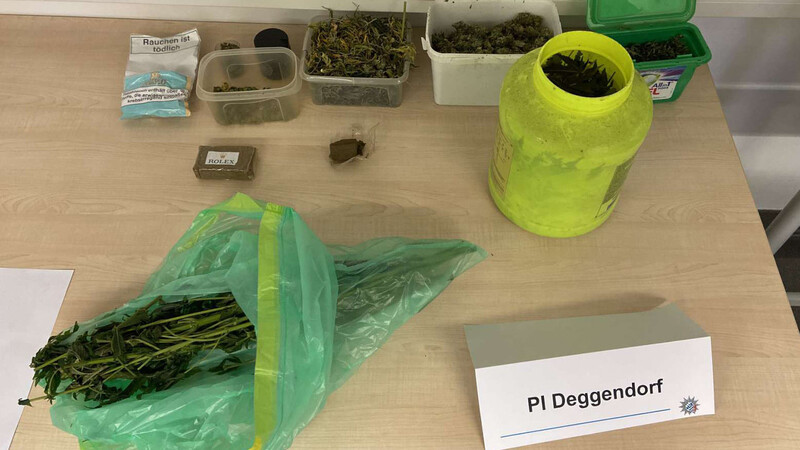 Große Mengen Marihuana wurden bei der Polizeiaktion im Raum Deggendorf gefunden.