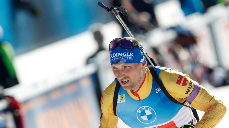 Erik Lesser enttäuschte wie das ganze deutsche Team bei der Biathlon-WM in Pokljuka.
