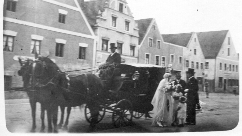Die Pfeffenhausener Kutsche war ein Prachtfahrzeug. Unter anderem Hochzeitspaare konnten sie nutzen.