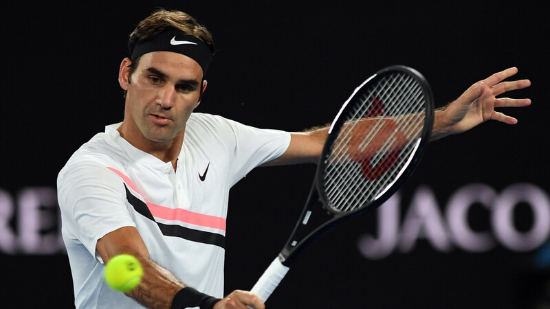 Im Halbfinale von Melbourne: Roger Federer.