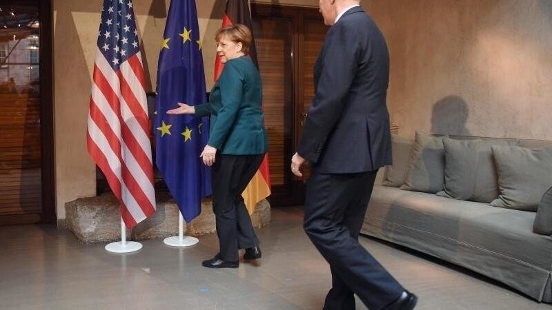 Bundeskanzlerin Angela Merkel während der Münchner Sicherheitskonferenz 2017.