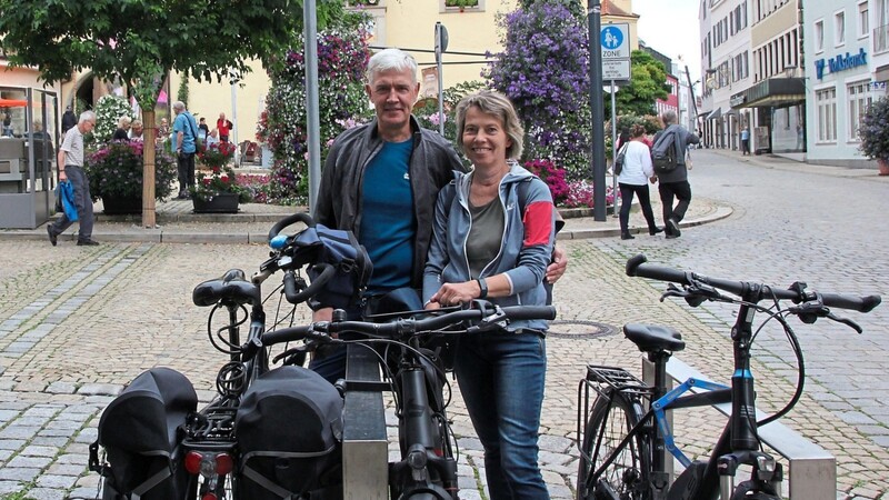 Gerda und Gunter Bartling sind nach langer Pause wieder zum Urlaubmachen in die Region gekommen.
