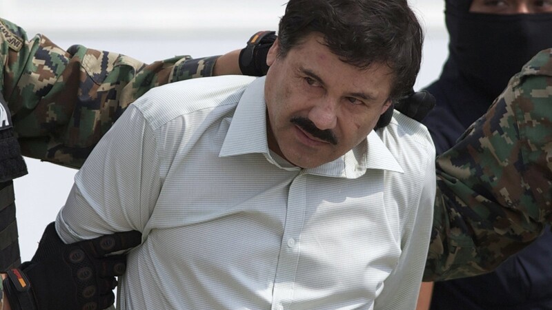 Drogenboss Joaquín "El Chapo" Guzmán droht eine lebenslange Haftstrafe.
