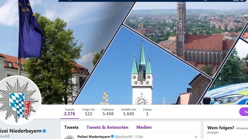 Das Social-Media-Team vom Polizeipräsidium Niederbayern wird am 17. August zwölf Stunden lang über Einsätze auf dem Gäubodenvolksfest und im Umkreis twittern.
