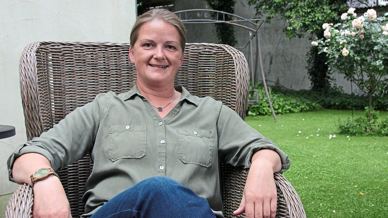 Tina Winklmann ist seit sie 16 ist bei den Grünen - und im Grünen fühlt sie sich auch wohl.