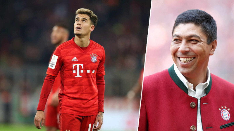 "Er muss jetzt abliefern", sagt Giovane Elber (r.) über Bayerns Leihspieler Philippe Coutinho.