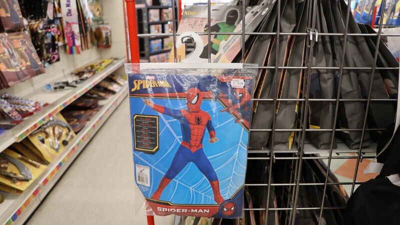 Beliebtes Kostüm: Marvels Superheld Spiderman.