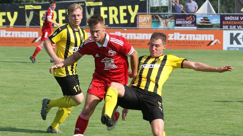 Die DJK Vilzing hat ihr zweites Vorbereitungsspiel gegen den SV Donaustauf verloren.