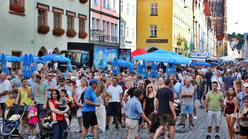 Landshuter Altstadtfest: Das sind die Bilder vom Samstag.