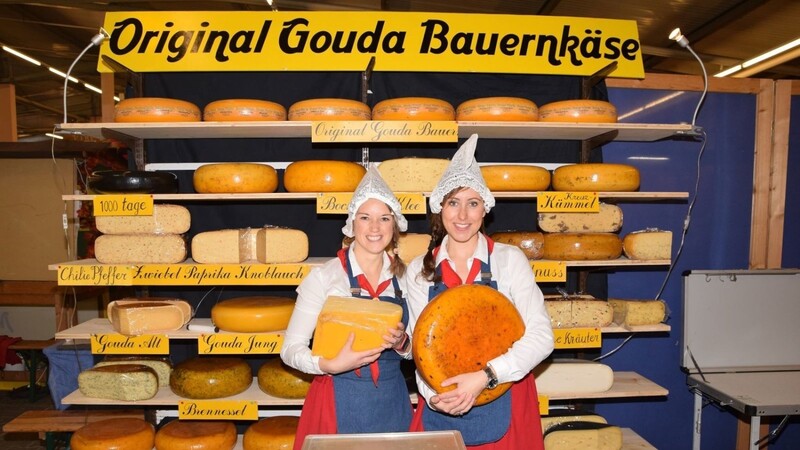 Käse aus Holland ist ebenfalls vertreten.