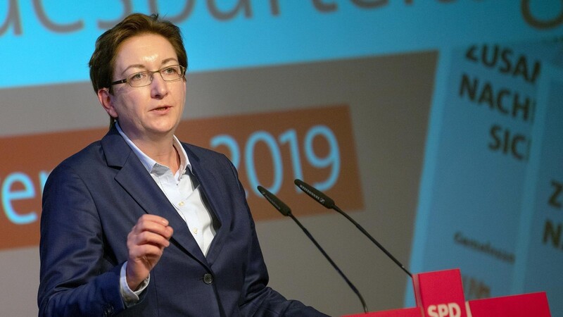 Klara Geywitz ist nicht SPD-Vorsitzende geworden. Jetzt will sie stellvertretende Vorsitzende werden.