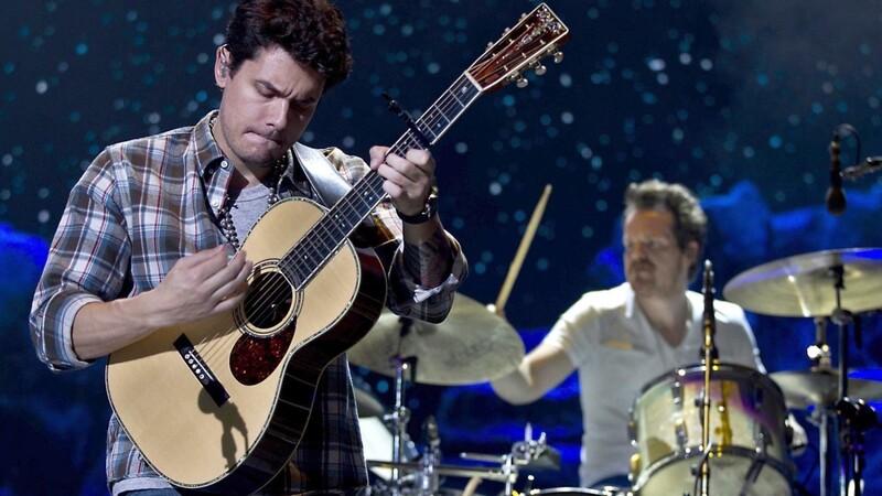 John Mayer bei einem Konzert in Amsterdam.