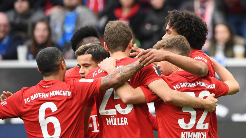 Der FC Bayern gewinnt bei der TSG 1899 Hoffenheim mit 6:0.