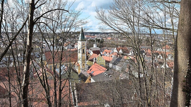 Die Innenstadt von Mainburg ist im ISEK-Prozess im Handlungsfeld 1 "Östlich der Abens" definiert.