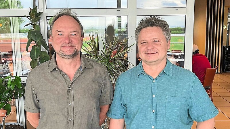 Kreisvorsitzender seit April 2022 ist Harald Greß (links), Kreisspielleiter Mike Koriath.