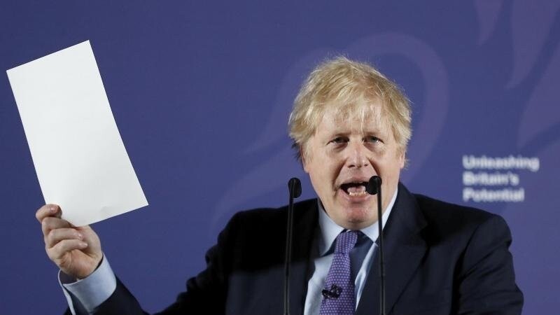 Kritiker werfen Boris Johnson vor, ein Großmaul und schlechter Krisen-Manager zu sein, der beim Brexit einen Schlingerkurs fahre.