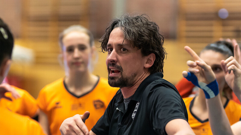 NawaRo-Trainer Benedikt Frank.
