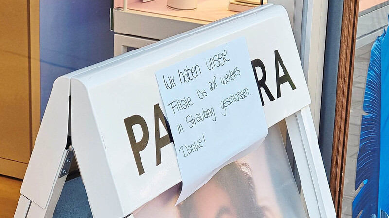 Vor einigen Tagen hat die "Pandora"-Filiale am Ludwigsplatz ihre Kunden über die Schließung des Ladens informiert.
